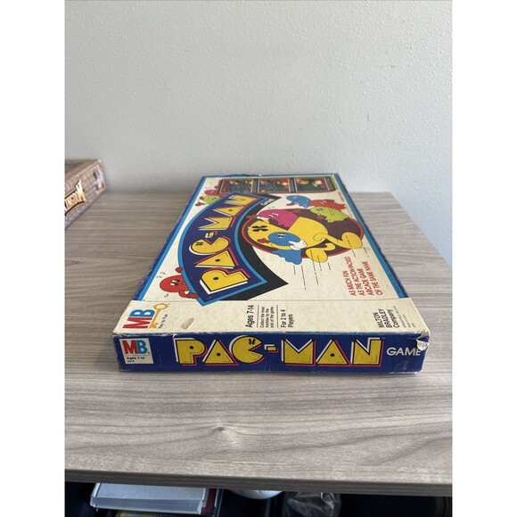 Vintage 1980 Milton Bradley Pac-Man Board Game - Complete CIB Pac Man Arcade - Picture 10 of 13